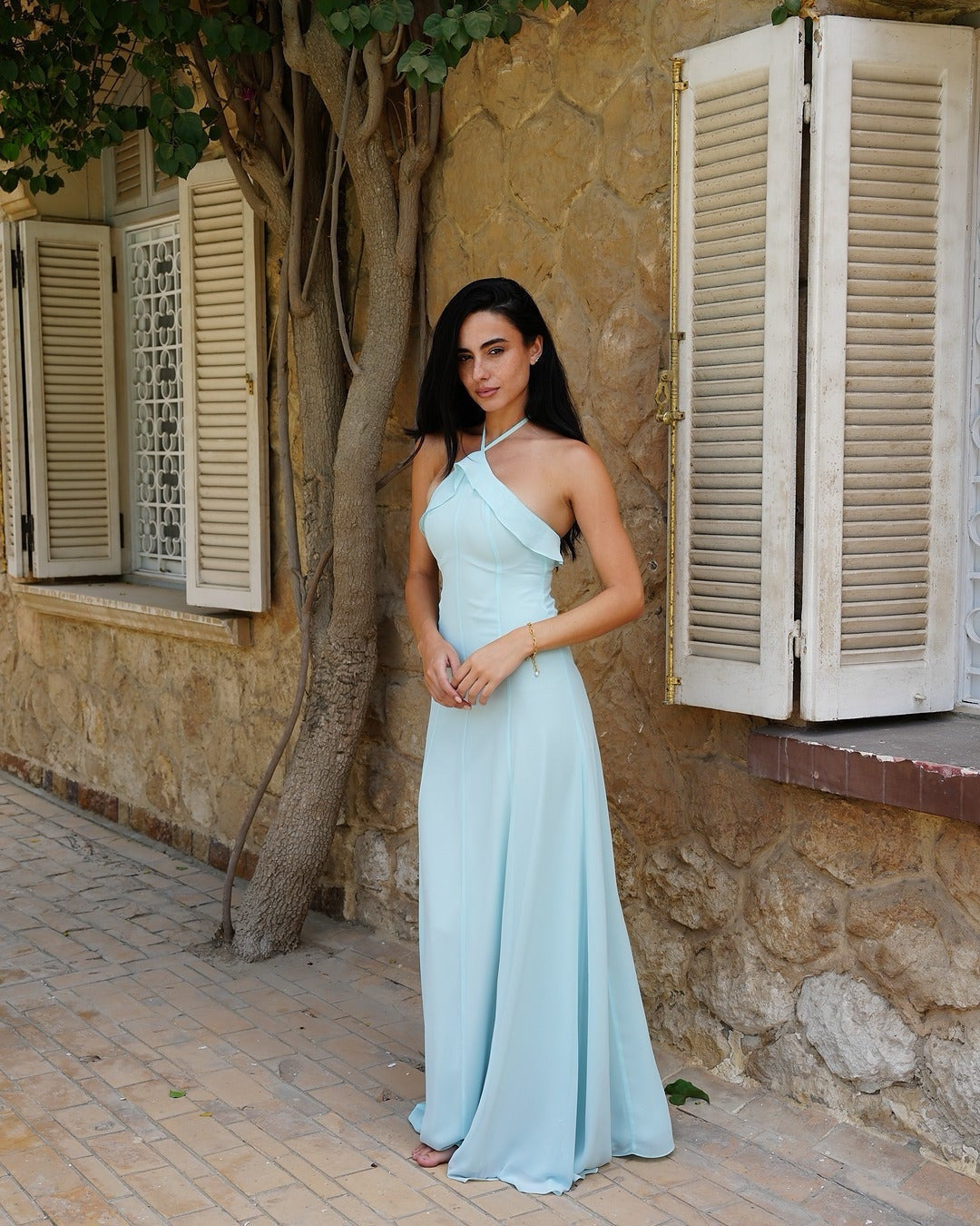 The Orchid Dress in Ocean Waves