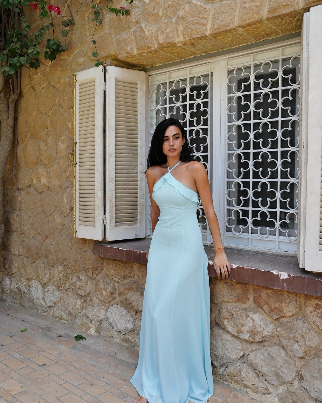 The Orchid Dress in Ocean Waves