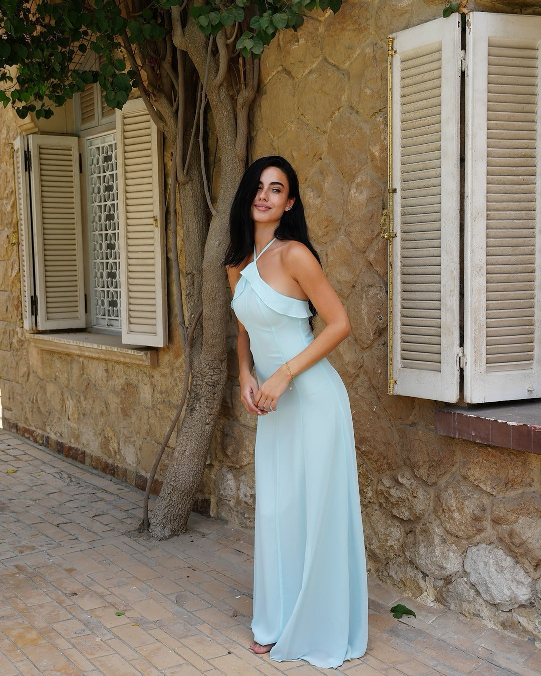 The Orchid Dress in Ocean Waves
