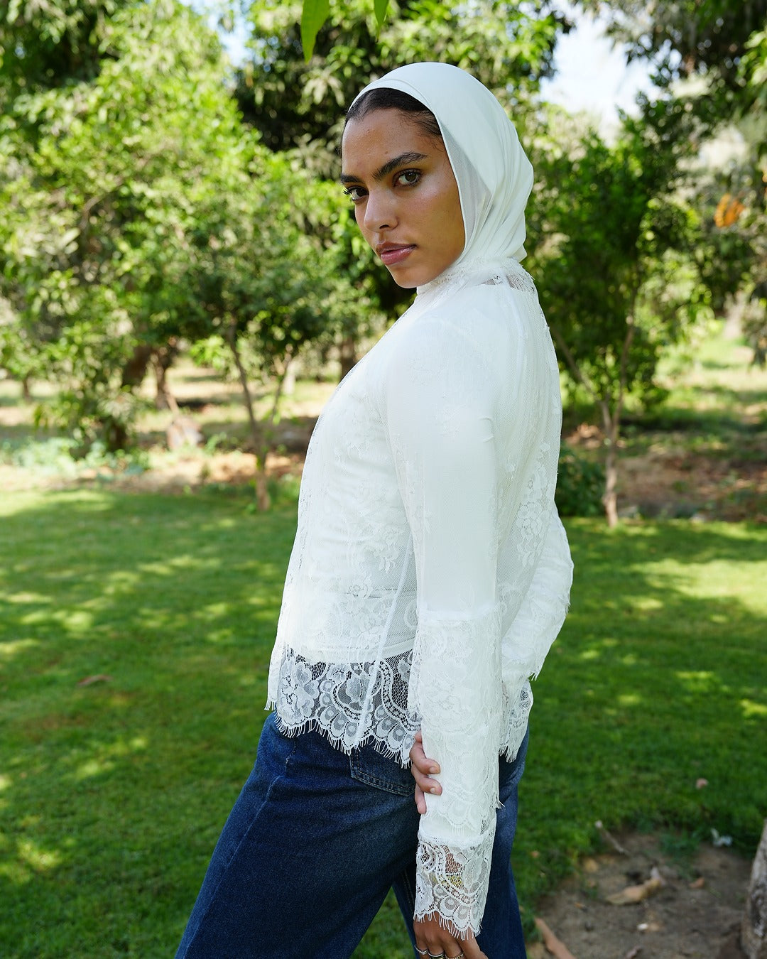 Laced Up Blouse