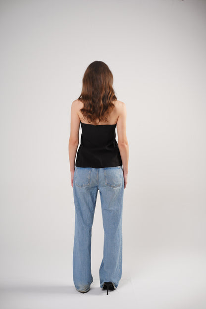 The Trendsetter Vest in Black