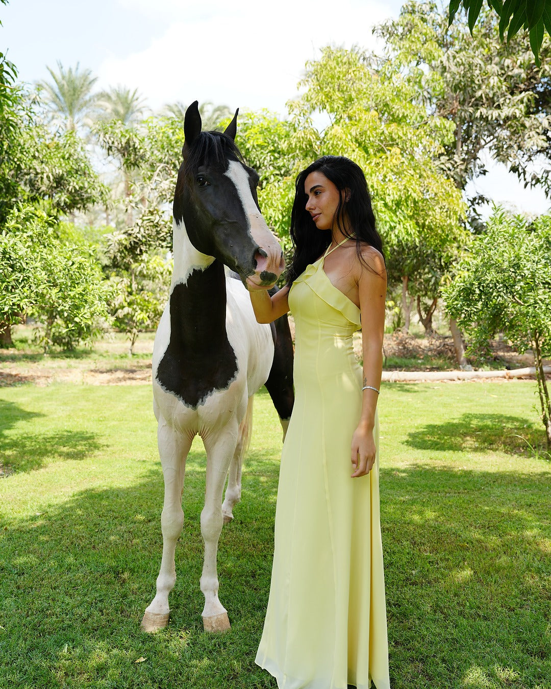 The Orchid Dress in Butter Yellow