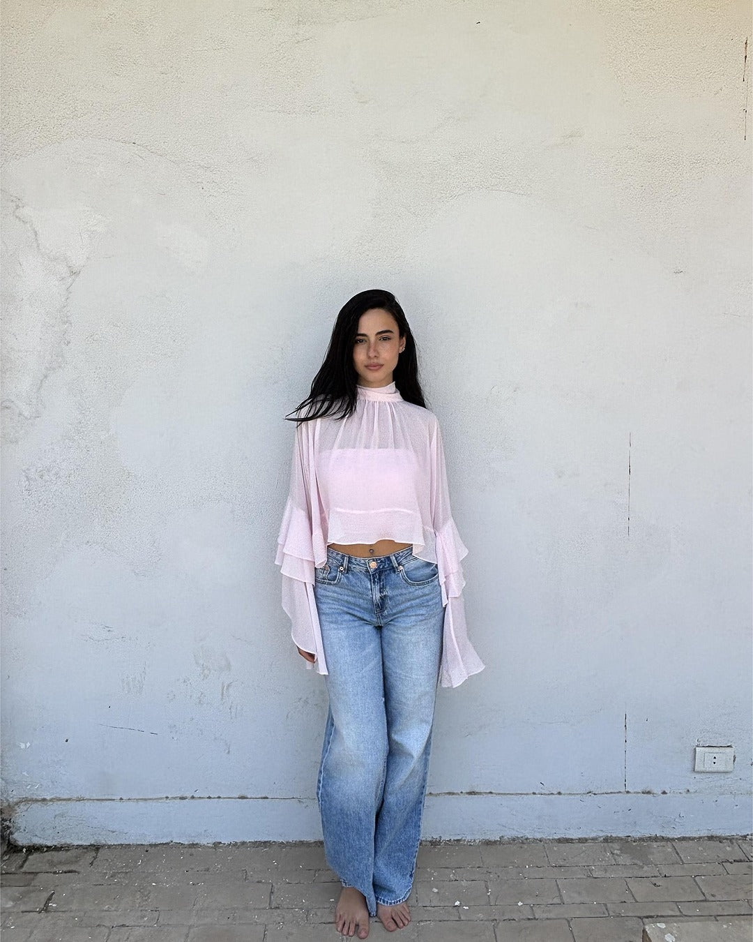 Boho Chic Blouse in Pink Babe