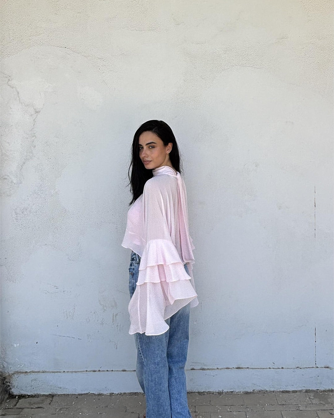 Boho Chic Blouse in Pink Babe
