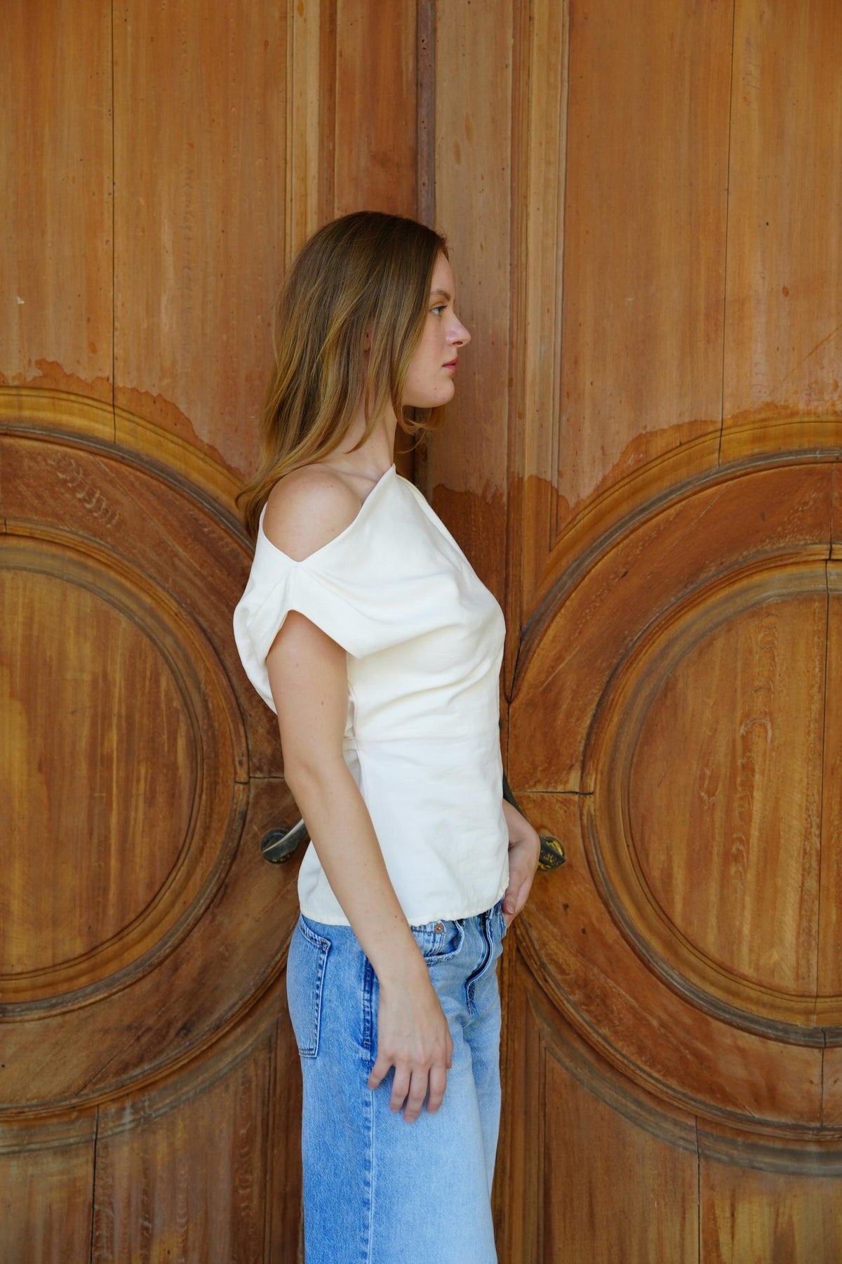 Sol Top in Ivory
